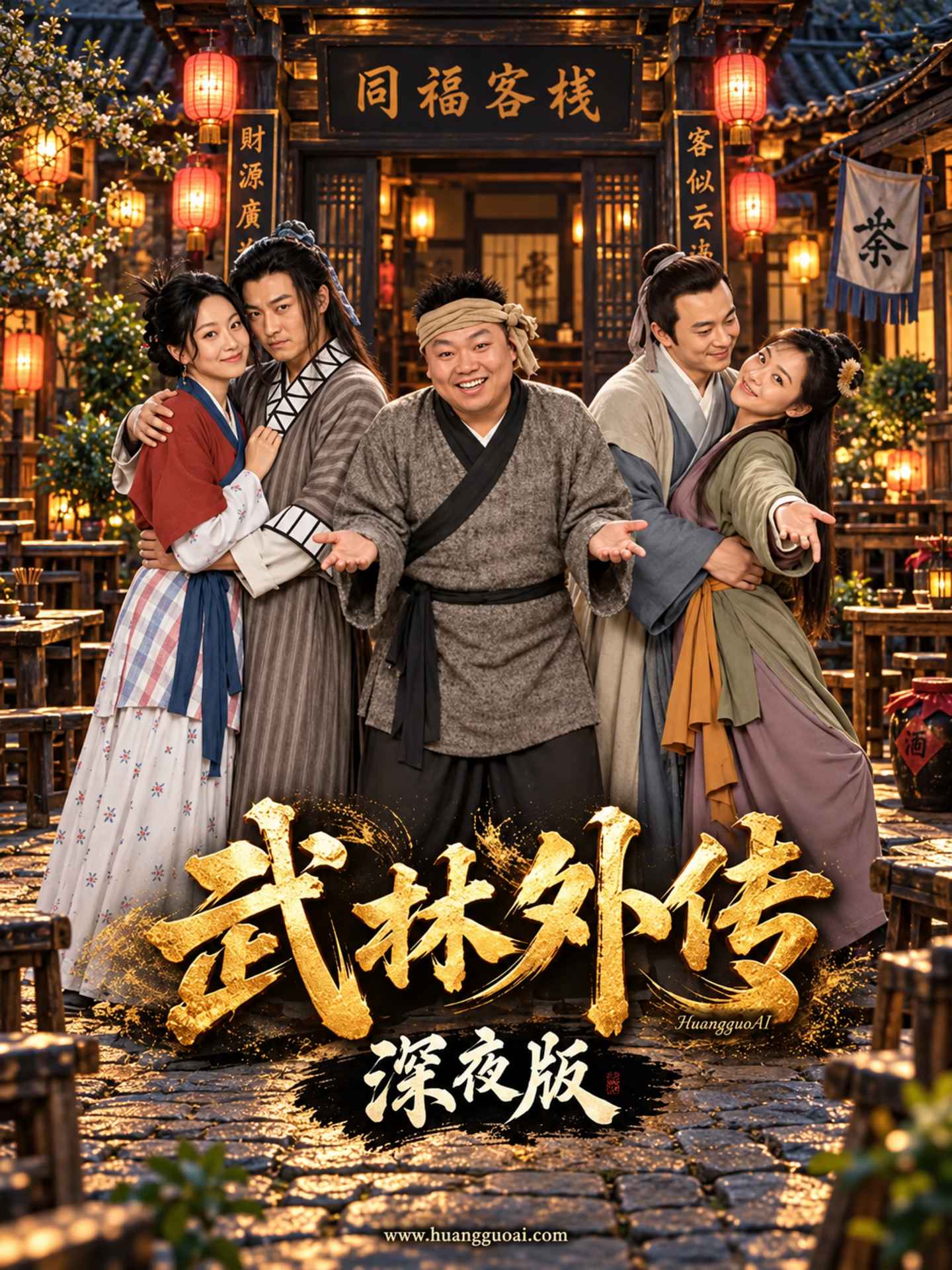 成人短剧：武林外传深夜版